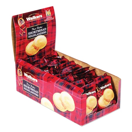 Walkers Shortbread Highlanders, 1.4 oz, PK18, 18PK WKR01176